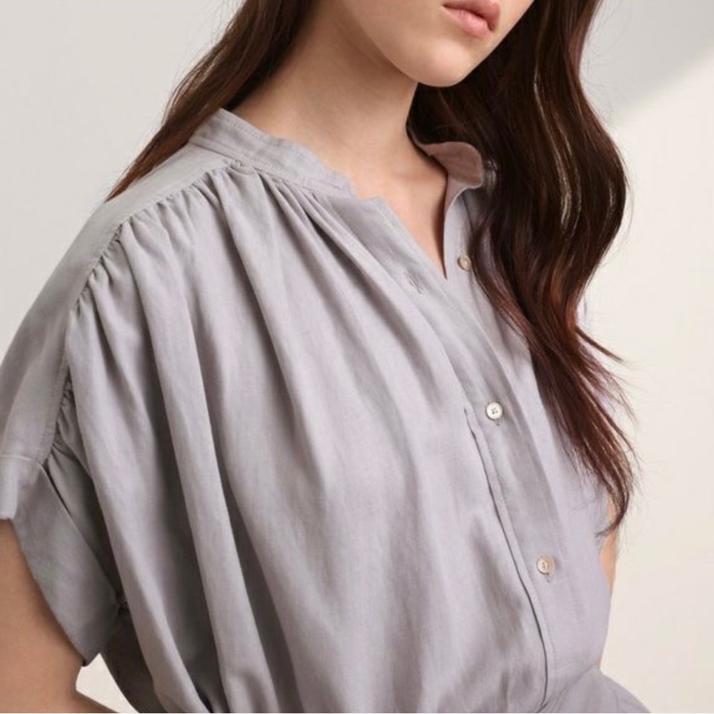 Aritzia Wilfred Bertillon Blouse top shirt size small oversized